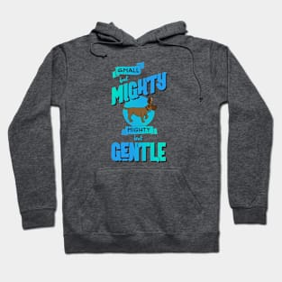 Mighty Gentle Mastiff & Hedgehog Friends Adults Hoodie